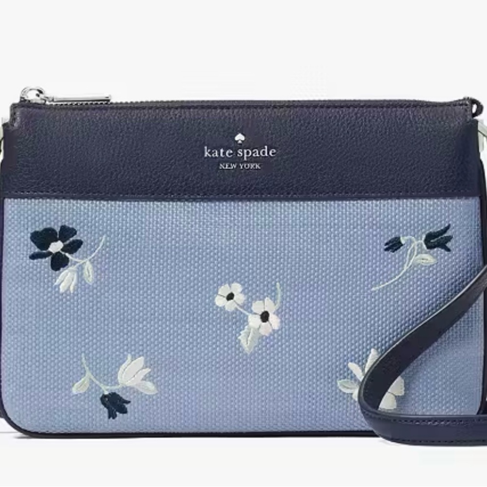 NWT Kate Spade Leila Triple Gusset Crossbody